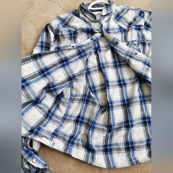 Aeropostale Plaid Long sleeve button up Men's Medium - Play (see description) - Picture 5 of 8